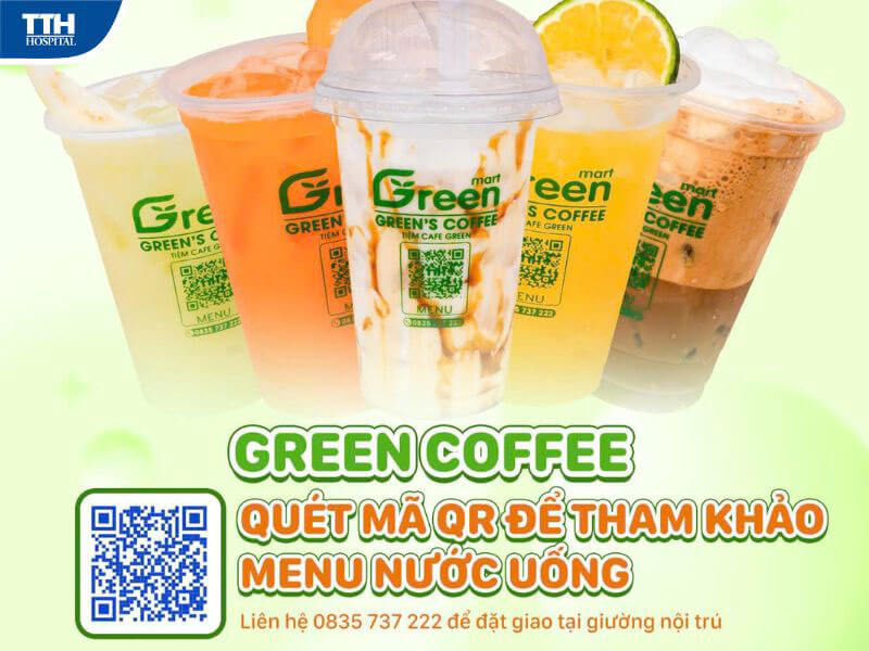 Green coffee - Thức uống tươi mát phục vụ tận nơi