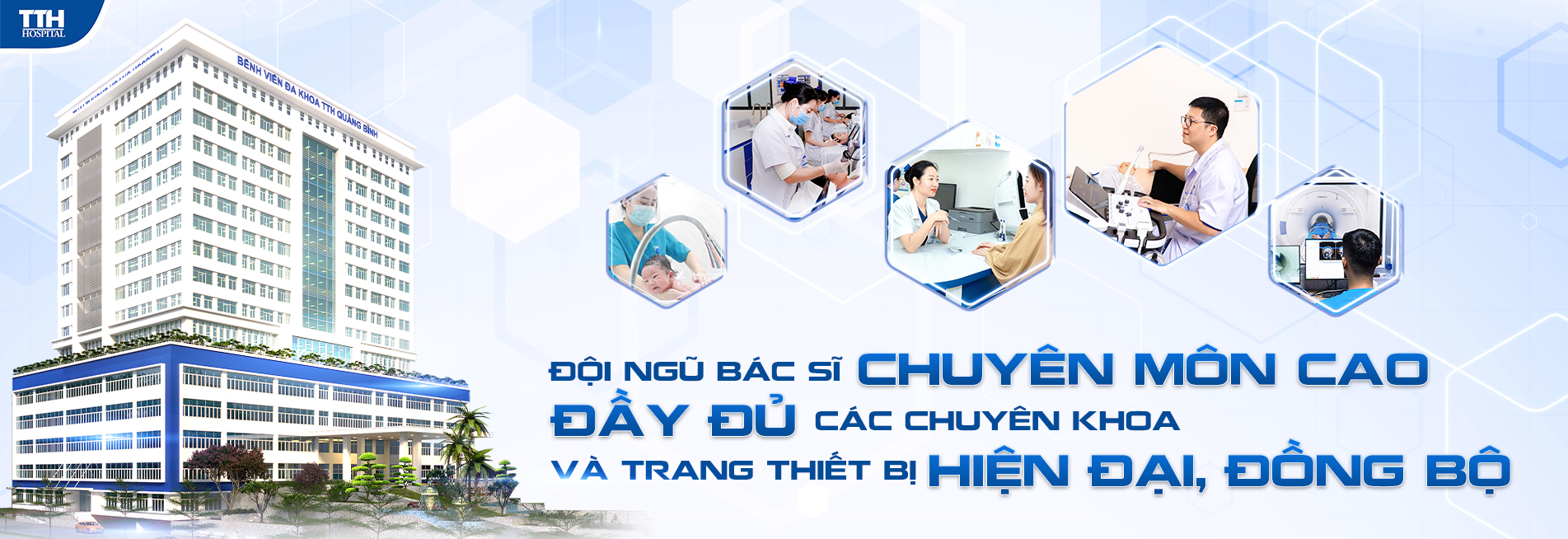 Bệnh viện đa khoa TTH Quảng Bình - Địa chỉ tin cậy trong chăm sóc sức khỏe và khám chữa bệnh.