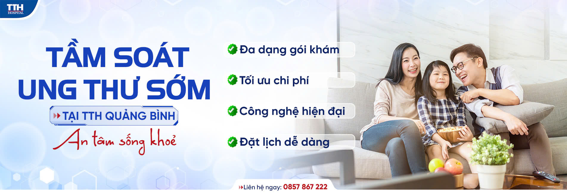 Tầm soát ung thư - An tâm sống khỏe