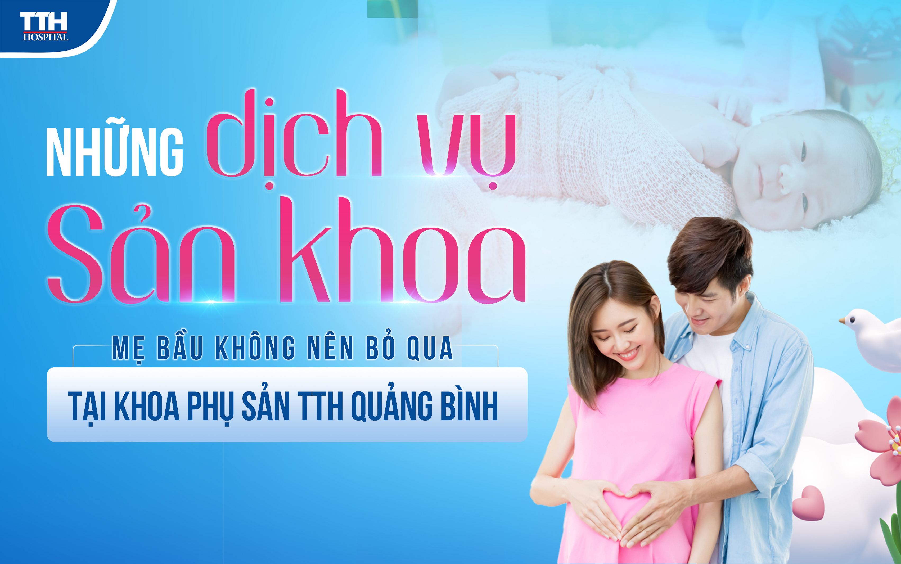 Những dịch vụ sản khoa mẹ bầu không nên bỏ qua tại khoa Phụ sản TTH Quảng Bình