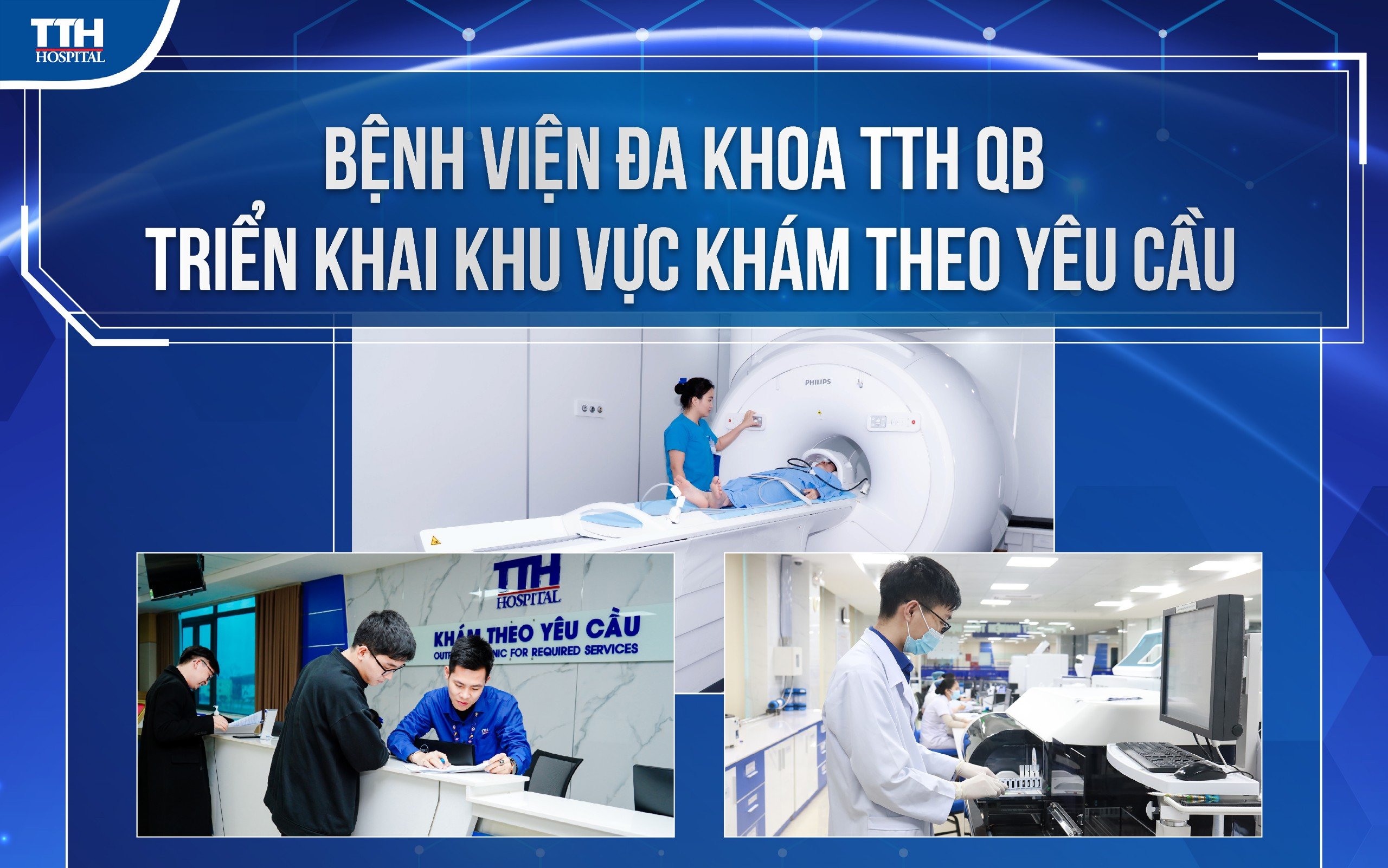 Triển khai khu vực khám theo yêu cầu tại Bệnh viện Đa khoa TTH Quảng Bình