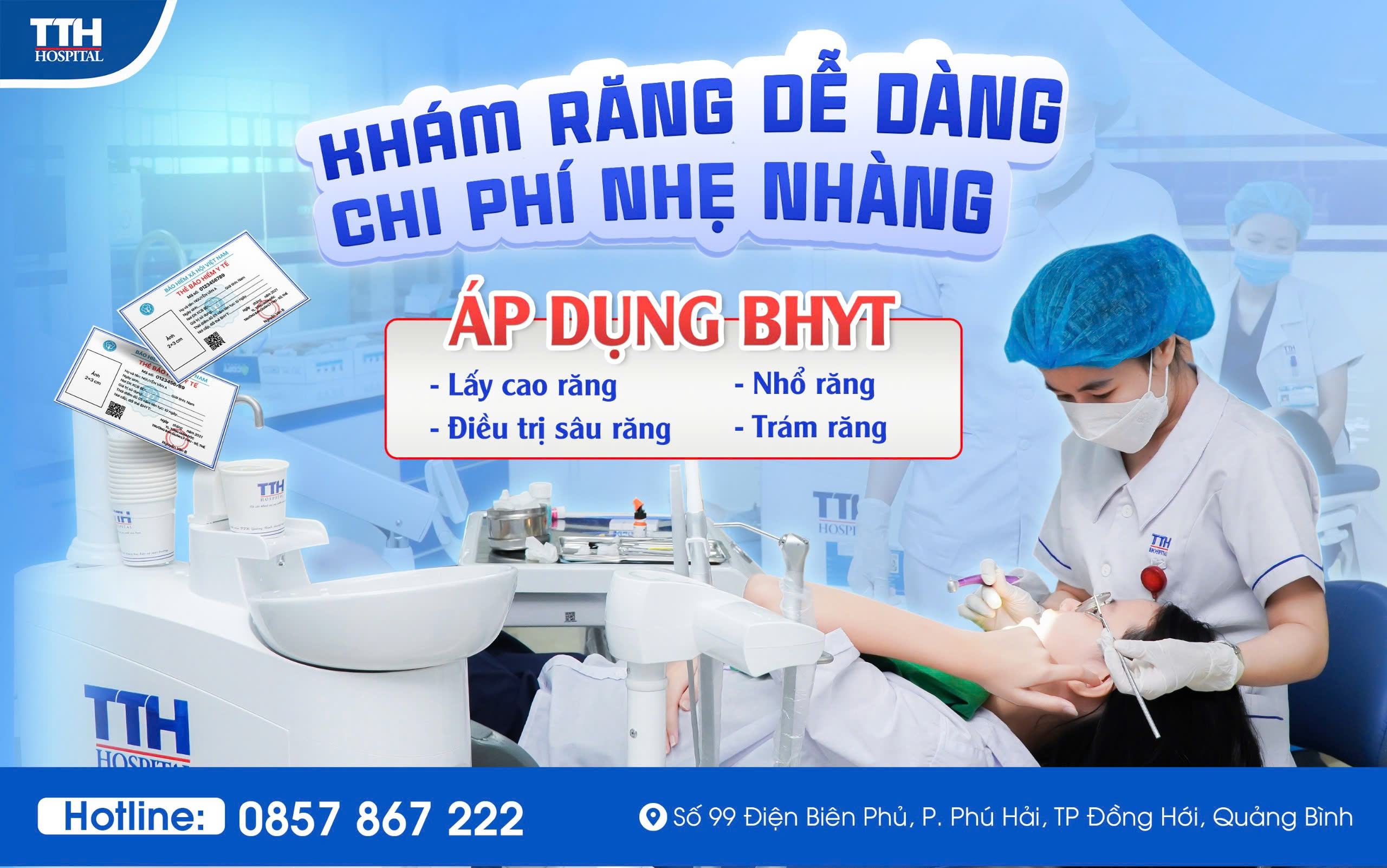 Khám răng dễ dàng - Chi phí nhẹ nhàng