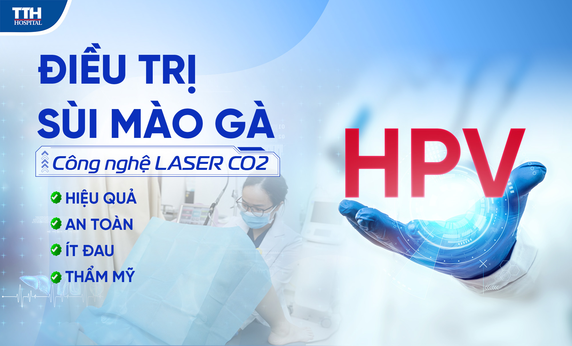 Điều trị sùi mào gà hiệu quả và đảm bảo an toàn với công nghệ Laser co2 tại bệnh viện TTH Quảng Bình