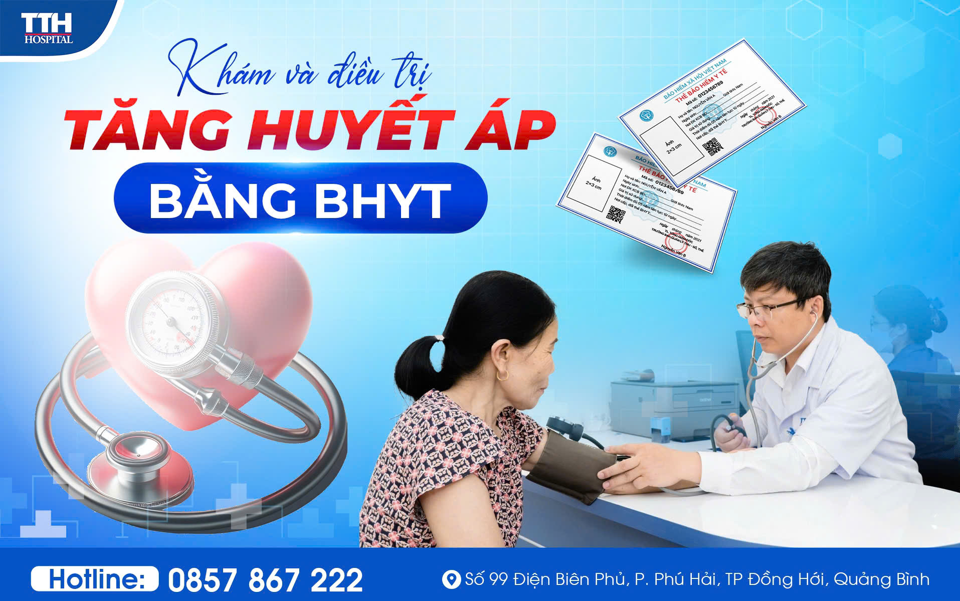 Kiểm soát cao huyết áp hiệu quả tại Bệnh viện Đa khoa TTH Quảng Bình