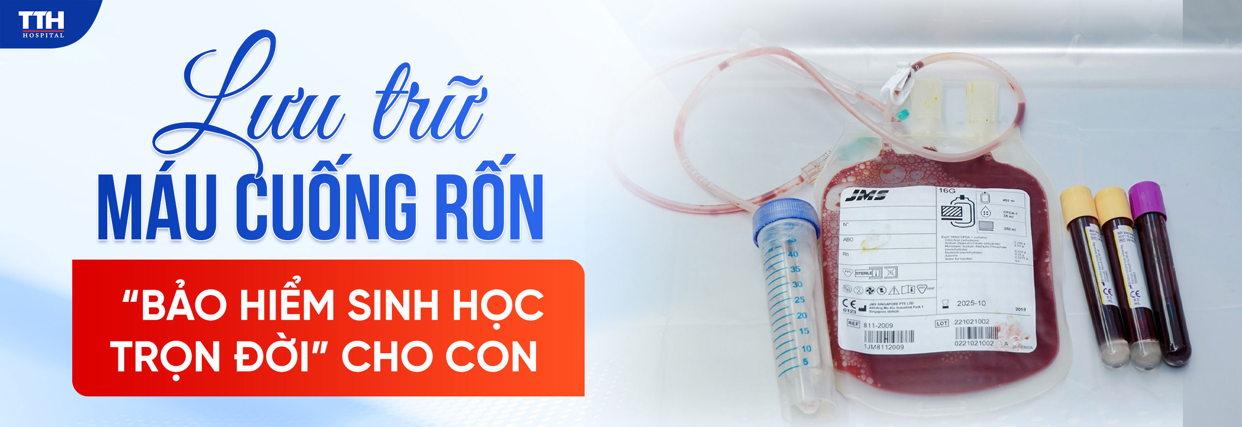 LƯU TRỮ MÁU CUỐNG RỐN - “BẢO HIỂM SINH HỌC” TRỌN ĐỜI CHO CON