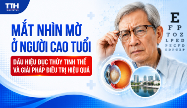 MẮT NHÌN MỜ Ở NGƯỜI CAO TUỔI: DẤU HIỆU ĐỤC THỦY TINH THỂ VÀ GIẢI PHÁP ĐIỀU TRỊ HIỆU QUẢ