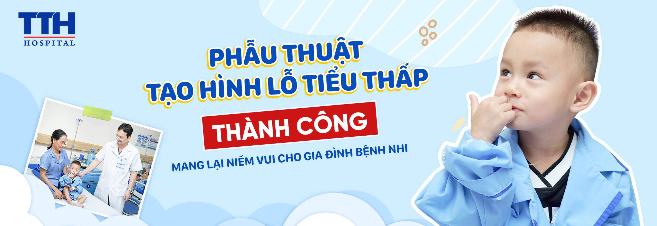 PHẪU THUẬT THÀNH CÔNG DỊ TẬT LỖ TIỂU THẤP