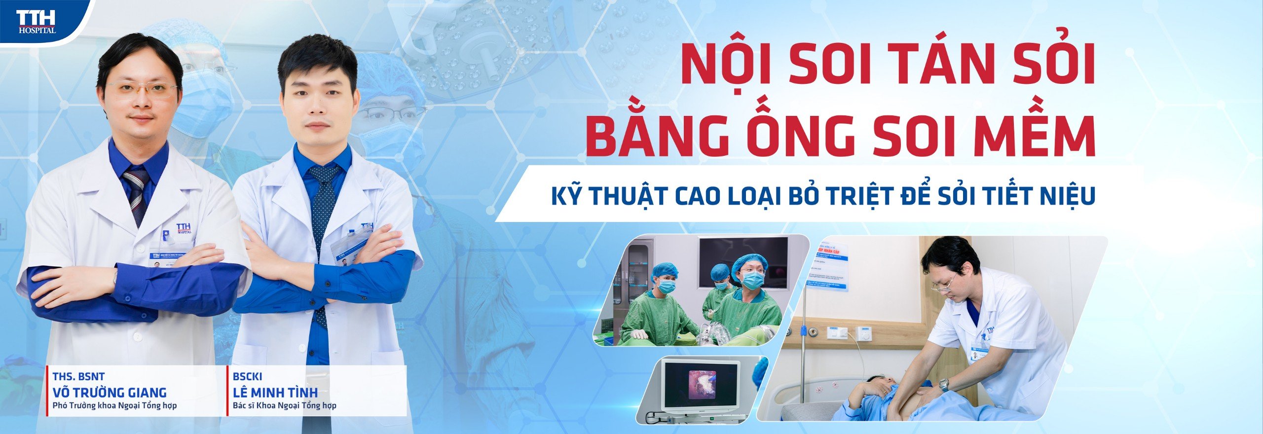 Bệnh viện Đa khoa TTH Quảng BÌnh triển khai tán sỏi bằng ống mềm - kỹ thuật cao loại bỏ triệt để sỏi tiết niệu