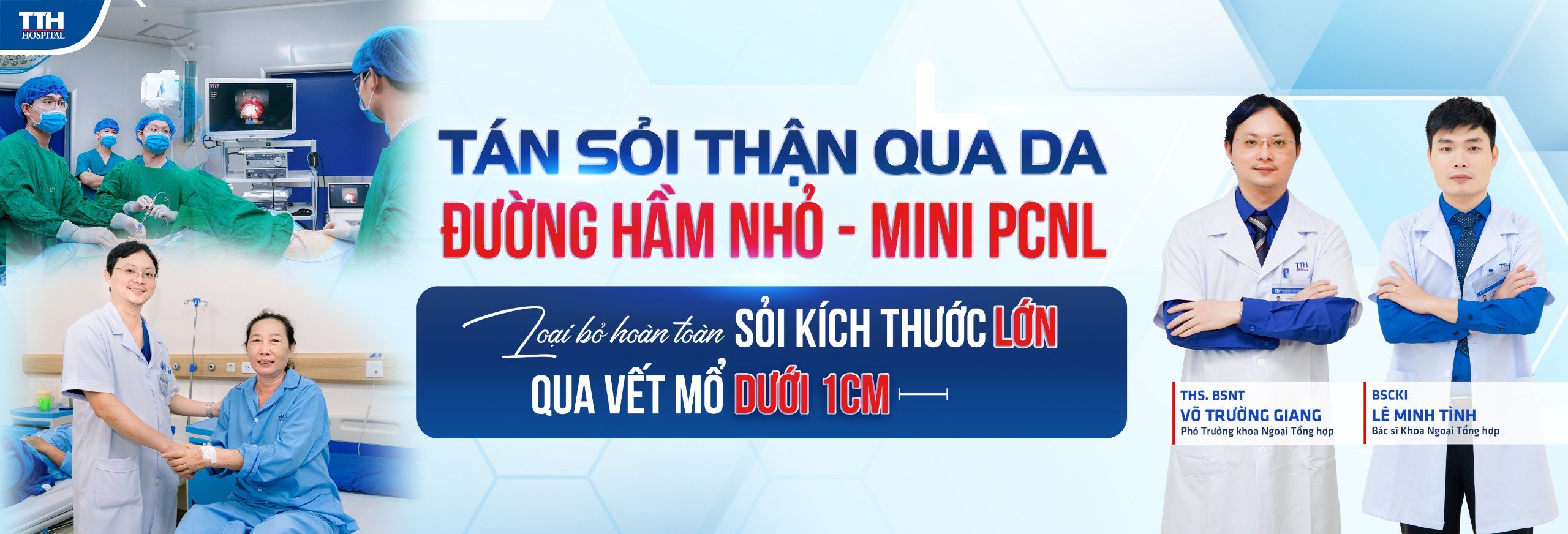 Bệnh viện TTH Quảng Bình triển khai thành công kỹ thuật tán sỏi qua da bằng đường hầm nhỏ Mini PCNL - Loại bỏ hoàn toàn sỏi kích thước lớn