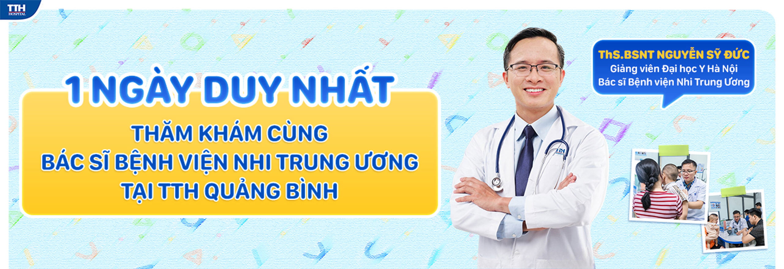 Thăm khám cùng bác sĩ Bệnh viện Nhi Trung ương tại TTH Quảng Bình