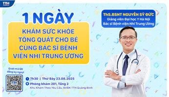 Thăm khám cùng bác sĩ Bệnh viện Nhi Trung ương tại TTH Quảng Bình