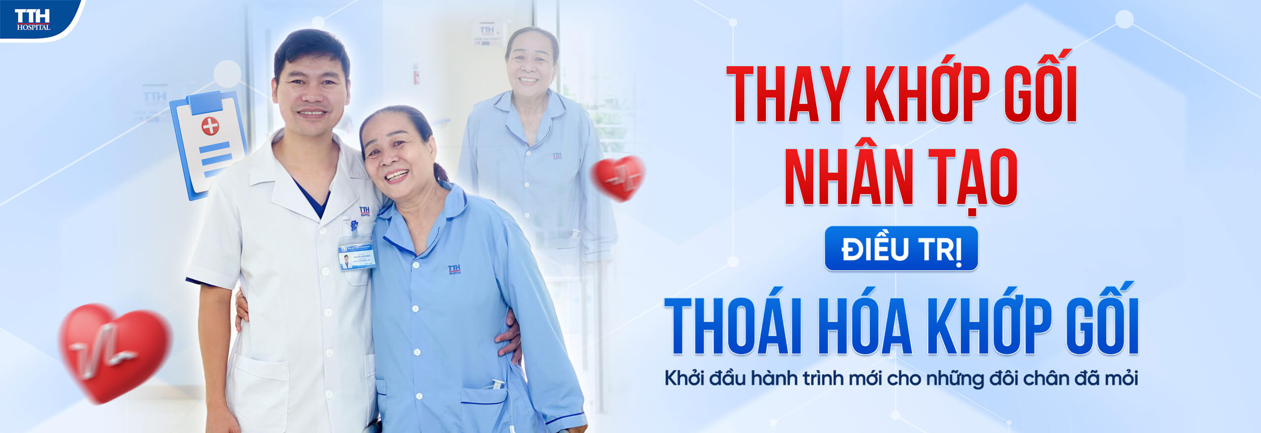 THAY KHỚP GỐI NHÂN TẠO - KHỞI ĐẦU HÀNH TRÌNH MỚI CHO NHỮNG ĐÔI CHÂN ĐÃ MỎI