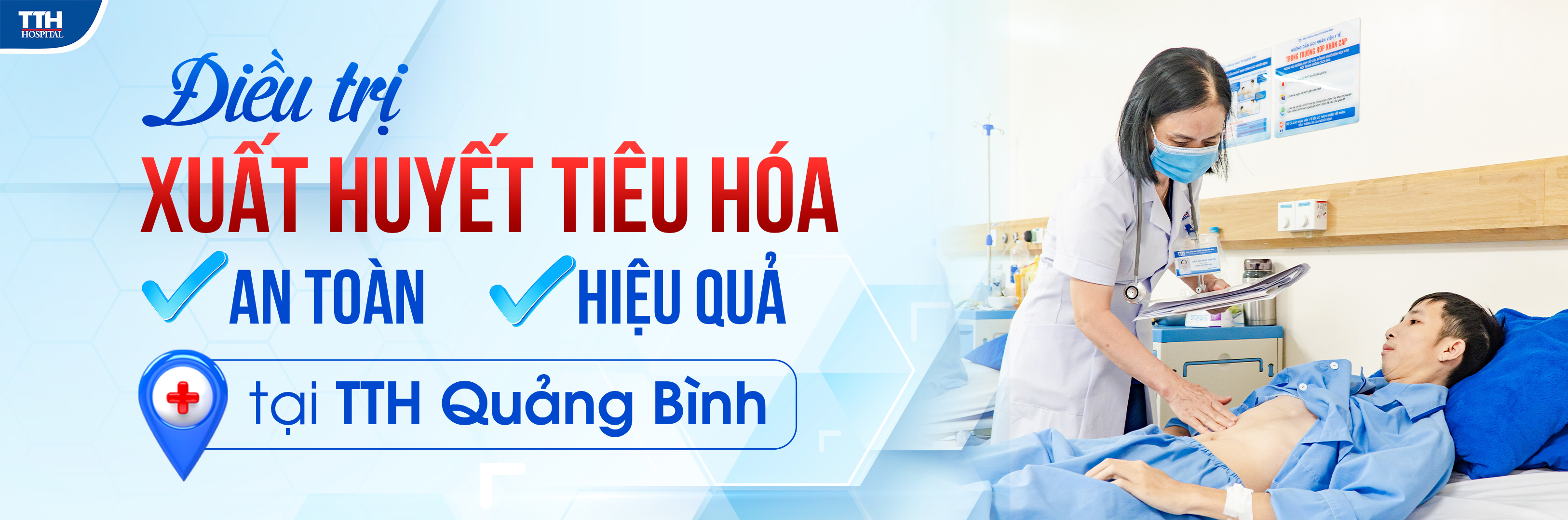 Điều trị xuất huyết tiêu hóa an toàn - hiệu quảng tại Bệnh Viện Đa Khoa TTH Quảng Bình